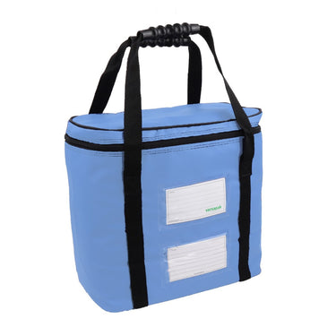 Hartgeldtasche - Quadrat, Eisblau